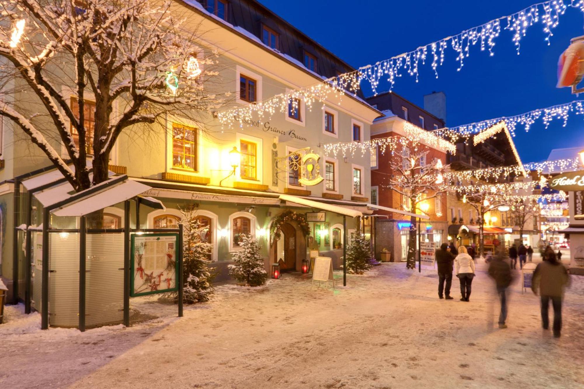 Hotel Gruener Baum Zell am See Dış mekan fotoğraf
